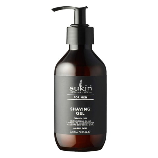 Sukin Mens Shaving Gel 225 ml