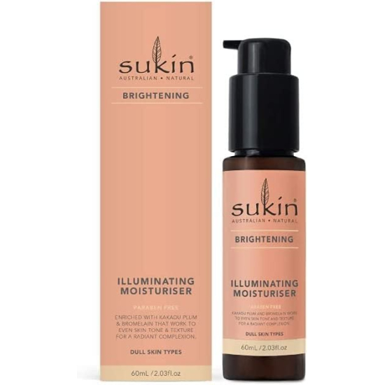 Sukin Brightening Illuminating Moisturiser 60 ml