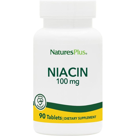 Nature's Plus Niacin 100 Mg 90 Tablets