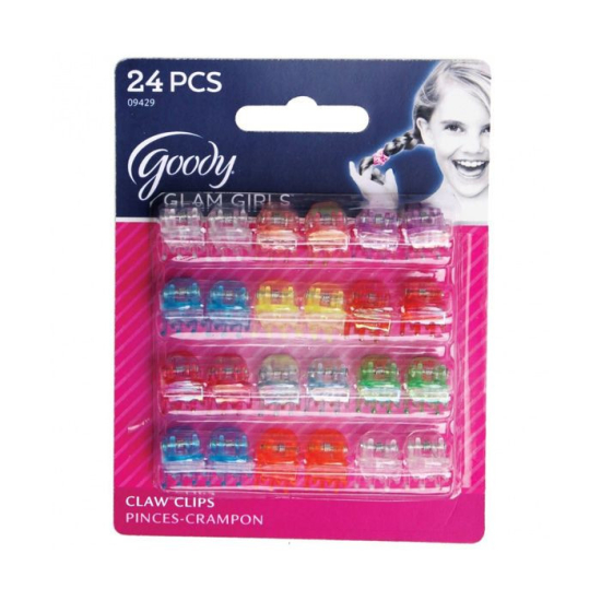 Goody Girls Classics Mini Claw Clips 24pcs
