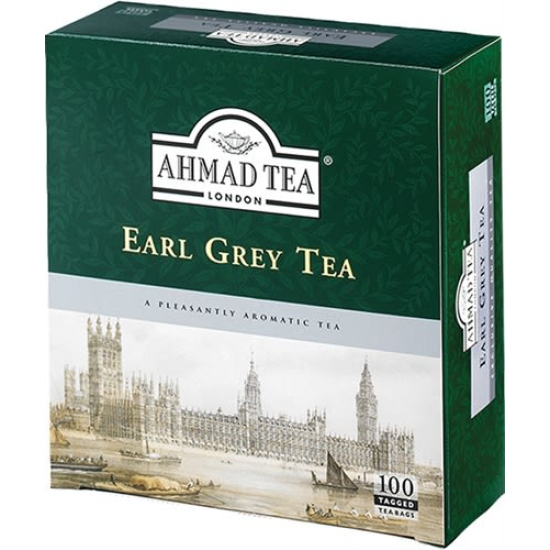 Ahmed Tea Earl Grey Tagged Tea Bags 12x100x2g