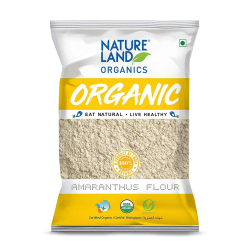 Natureland Organics Amaranthus Flour 500g, Pack Of 6 Natureland Organics Amaranthus Flour 500g, Pack Of 6