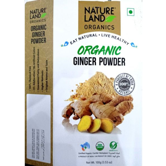 Natureland Organics Ginger Powder 100g