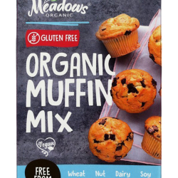 Meadows Organic Gluten Free Muffin Mix 450g, Pack Of 6