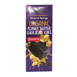Meadows Organic Peanut Butter Chocolate Cake 120g, Pack Of 6 Meadows Organic Peanut Butter Chocolate Cake 120g, Pack Of 6