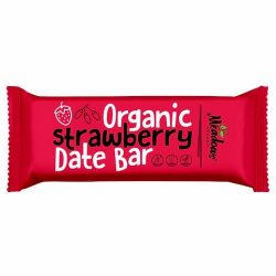 Organic Strawberry Date Bar 40g, Pack Of 10 Organic Strawberry Date Bar 40g, Pack Of 10