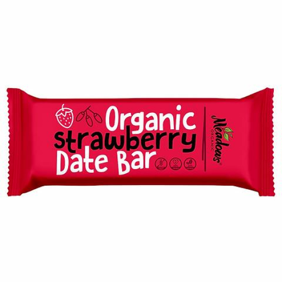 Organic Strawberry Date Bar 40g