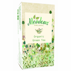 Meadows Organic Green Tea 30g, Pack Of 12 Meadows Organic Green Tea 30g, Pack Of 12