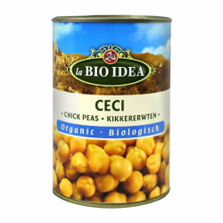 La Bio Idea Chickpeas Organic 400g, Pack Of 12 La Bio Idea Chickpeas Organic 400g, Pack Of 12