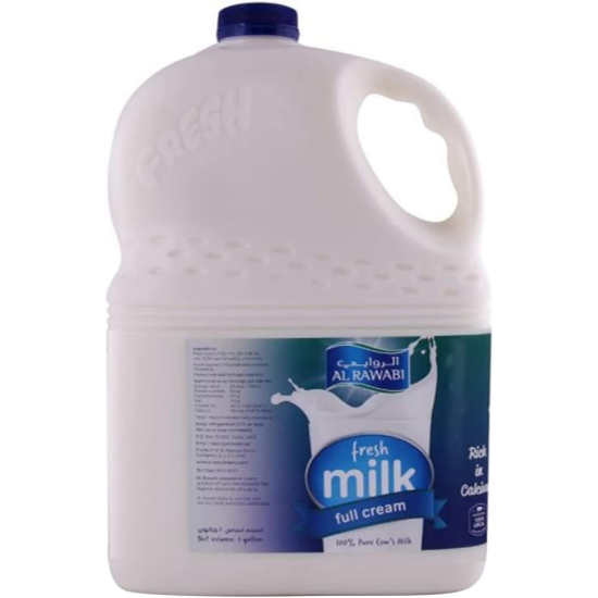 Al Rawabi Full Cream Milk 1 Gallon