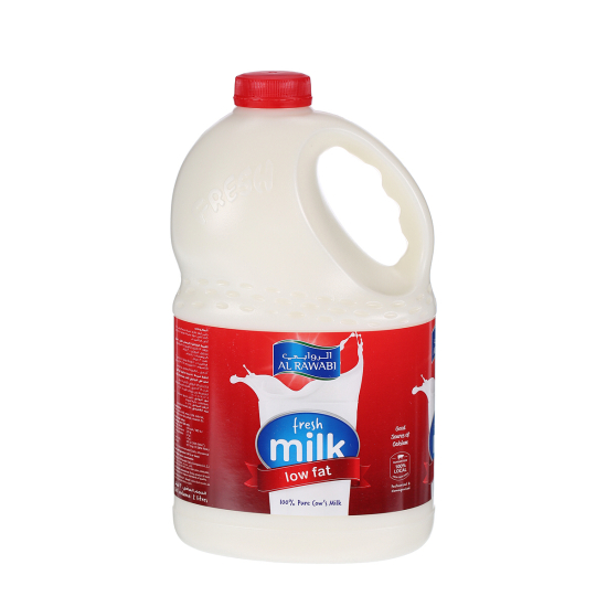 Al Rawabi Fresh Milk Low Fat 2Ltr