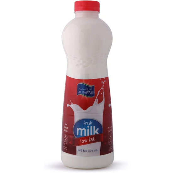 Al Rawabi Fresh Milk Low Fat 1Litre