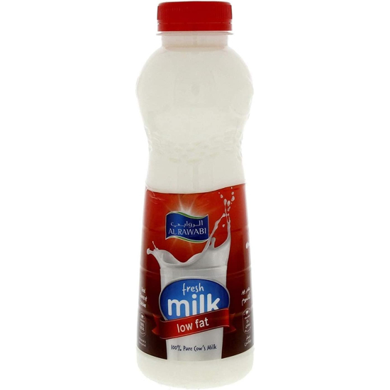 Al Rawabi Fresh Milk Low Fat 500ml