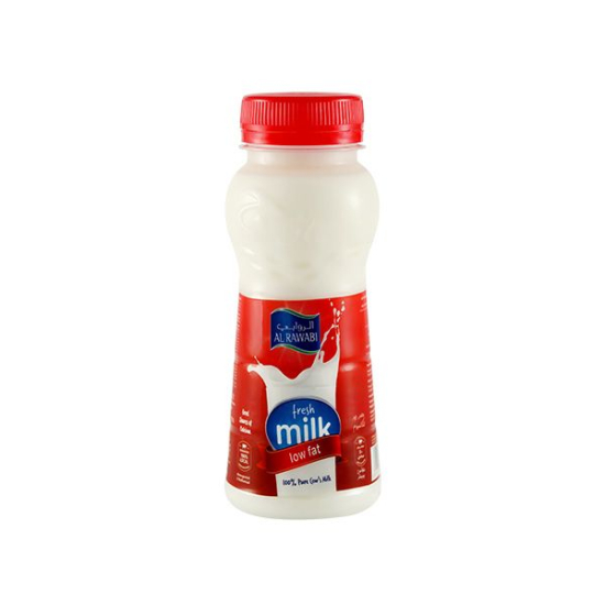 Al Rawabi Fresh Milk Low Fat 200 ml