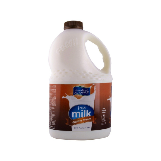 Al Rawabi Double Cream Cream Milk 2Ltr