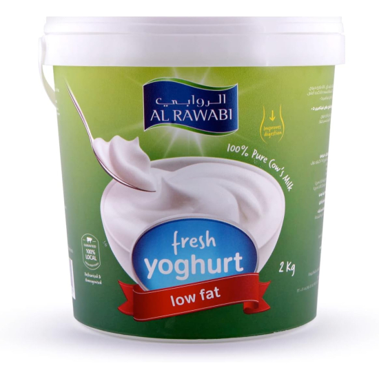 Al Rawabi Fresh Yoghurt Low Fat 2kg