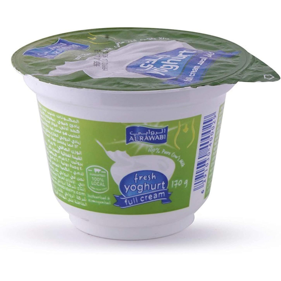 Al Rawabi Fresh Yoghurt Full Cream 170g