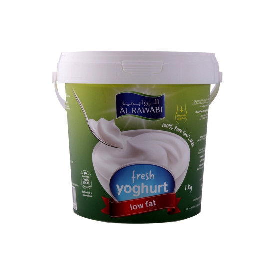 Al Rawabi Fresh Yoghurt Low Fat 1 Kg