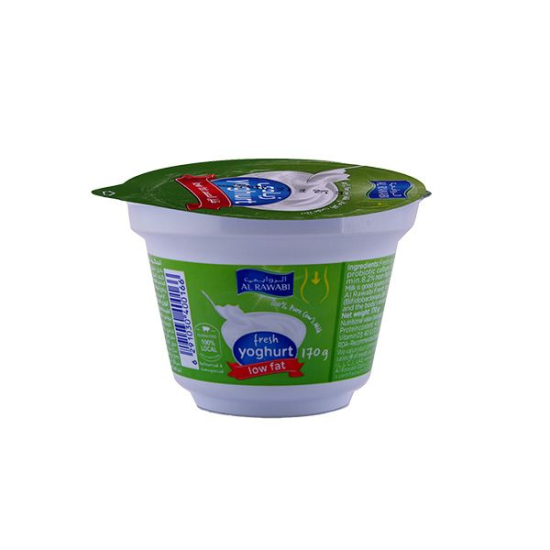 Al Rawabi Fresh Yoghurt Low Fat 170g