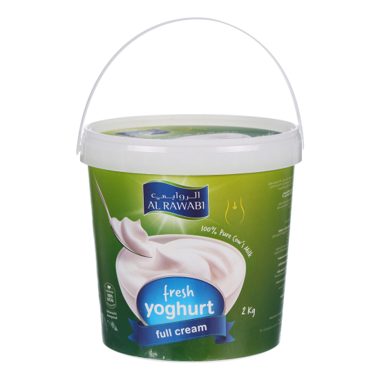 Al Rawabi Fresh Yoghurt Full Cream 2kg