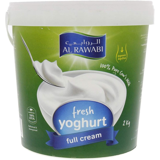 Al Rawabi Fresh Yoghurt Full Cream 2kg
