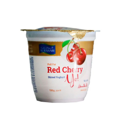 Al Rawabi Red Cherry Fruit Yoghurt 130g Al Rawabi Red Cherry Fruit Yoghurt 130g