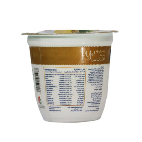 Al Rawabi Single Pot Yoghurt Pineapple 130g