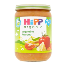 Hipp Organic Vegetable Lasagne, Pack Of 6x190g Hipp Organic Vegetable Lasagne, Pack Of 6x190g
