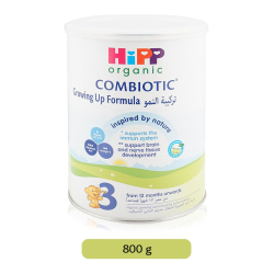 Hipp Organic Growing Up Milk 12 Months Onwards Pack Of 6x800g Hipp Organic Growing Up Milk 12 Months Onwards Pack Of 6x800g