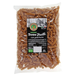 Organic Larder Brown Fusilli Pasta, Pack Of 24x500g Organic Larder Brown Fusilli Pasta, Pack Of 24x500g