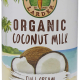 Organic Larder Coconut Milk Full Cream, Pack Of 12x400ml