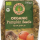 Organic Larder Pumpkin Seeds, Pack Of 6x350g