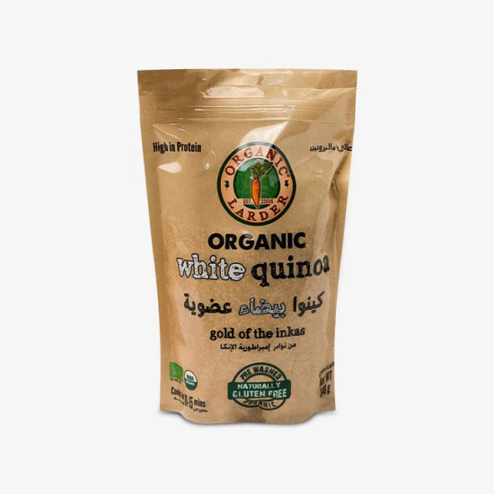 Organic Larder White Quinoa , Pack Of 12x340g