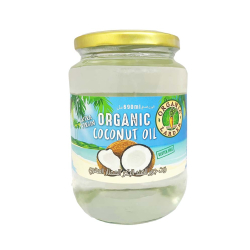 Organic Larder Virgin Coconut Oil, Pack Of 6x690ml Organic Larder Virgin Coconut Oil, Pack Of 6x690ml