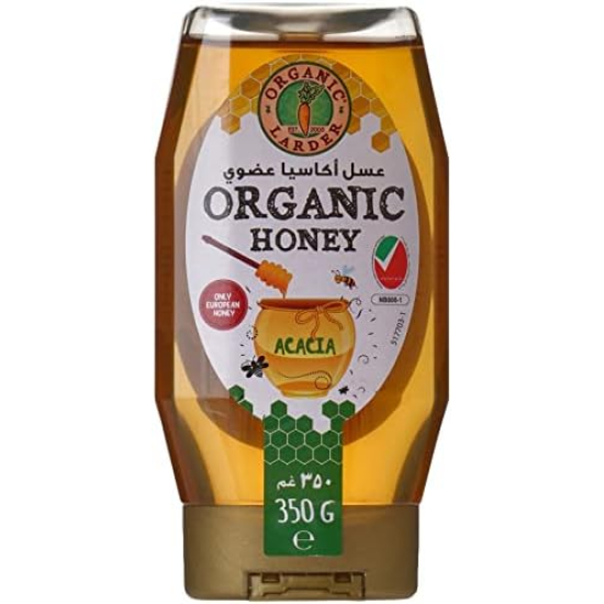 Organic Larder Organic Honey Acacia, Pack Of 5x350g