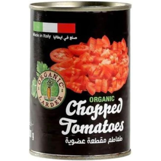 Organic Larder Chopped Tomatoes Pack Of 12x500g