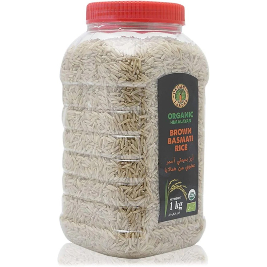 Organic Larder Himalayan Basmati Brown Rice, Pack Of 12x1kg