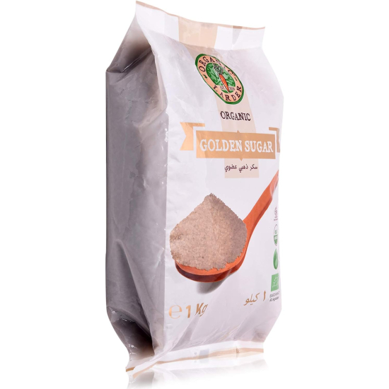 Organic Larder Golden Sugar, Pack Of 20x1kg