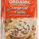 Organic Larder Oat Flakes Large, Pack Of 8x 500g