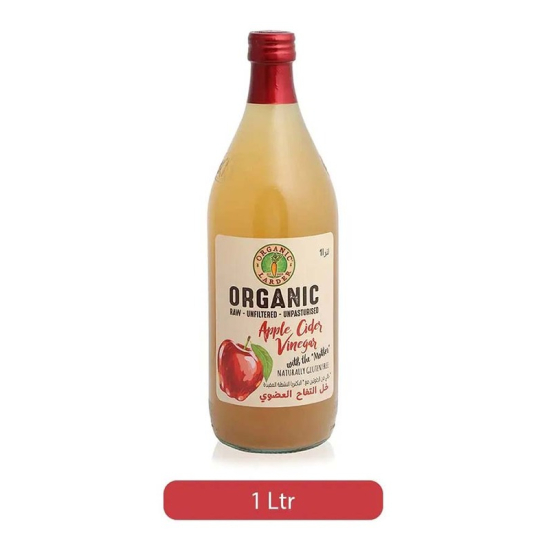 Organic Larder Organic Apple Cider Vinegar 12x1Litre