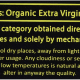 Organic Larder Organic Tunisian Extra Virgin Olive Oil, Pack Of 6x750ml