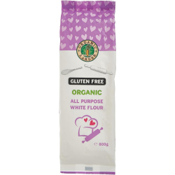 Organic Larder All Purpose White Flour Gluten-free, Pack Of 12x800g