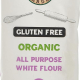 Organic Larder All Purpose White Flour Gluten-free, Pack Of 6x800g