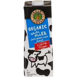 Organic Larder 3.5% Whole Milk Pack Of 12x1Ltr Organic Larder 3.5% Whole Milk Pack Of 12x1Ltr