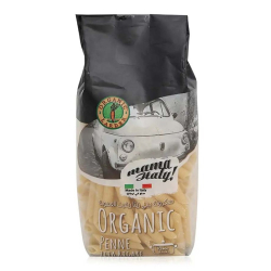 Organic Larder Penne Zita Rigate Pasta, Pack Of 12x500g Organic Larder Penne Zita Rigate Pasta, Pack Of 12x500g