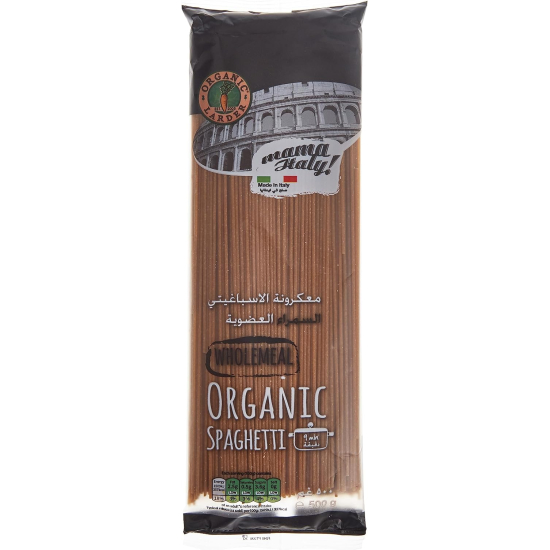 Organic Larder Wholemeal Spaghetti, Pack Of 12x500g
