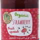 Organic Larder Strawberry Fruit Spread, Pack Of 6x265g