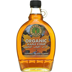 Organic Larder Maple Grade A Amber Syrup, Pack Of 6x375ml Organic Larder Maple Grade A Amber Syrup, Pack Of 6x375ml