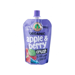 Organic Larder Apple Berry Crush, Pack Of 12x100g Organic Larder Apple Berry Crush, Pack Of 12x100g