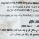 Organic Larder Walnuts Shelled, Pack Of 50x100g